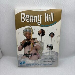 BENNY HILL GOLDEN GREATS 2-DISC DVD SET - OVER 6 HOURS, HILARIOUS! COMEDY